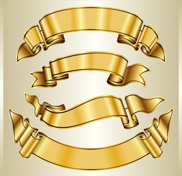 Gold Banner Vector Theveliger 600x579 Gold Banner Vector Theveliger