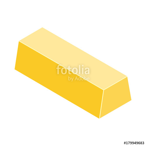 500x500 Gold Bar Vector Stock Image And Royalty Free Vector