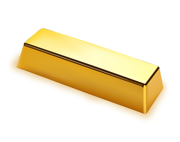 600x475 Shiny Gold Bar Vector Illustration Free Download