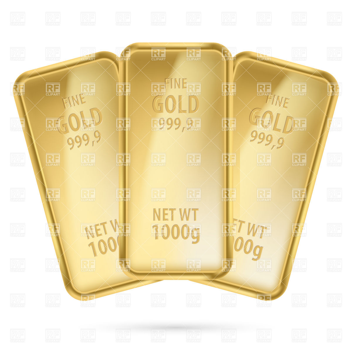 Gold Bar Vector at Vectorified.com | Collection of Gold Bar Vector free ...