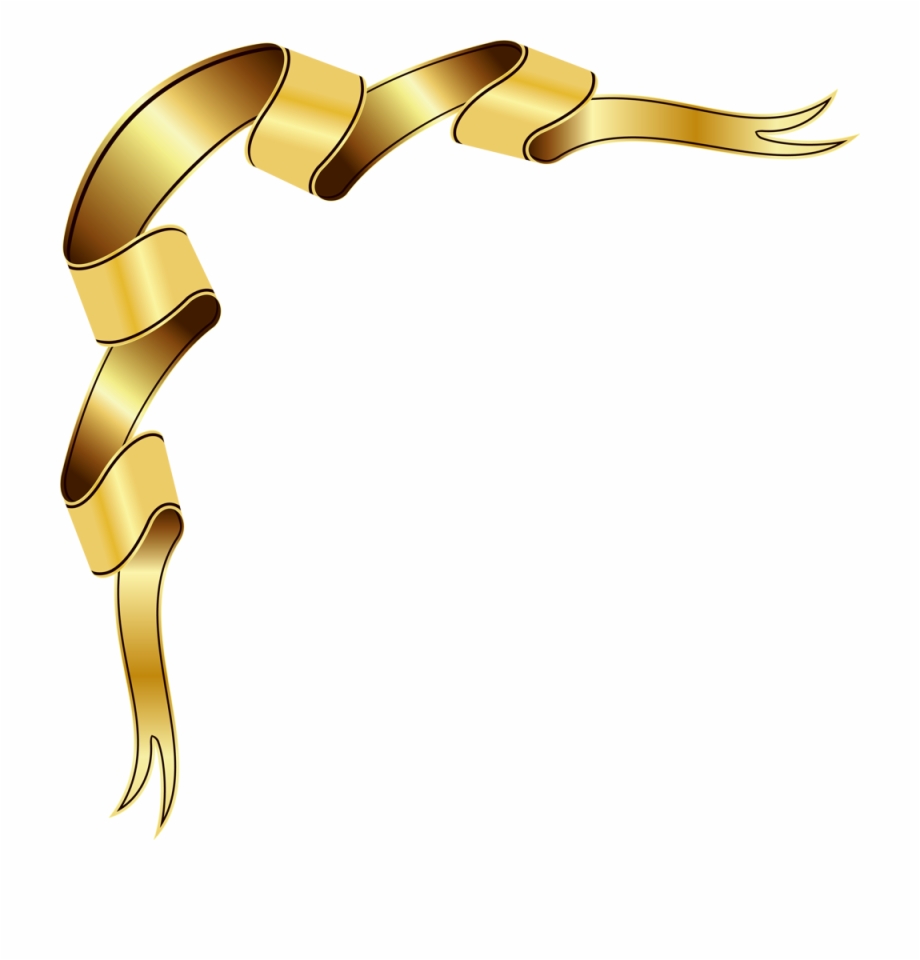 920x960 Gold Border Png Vector Images