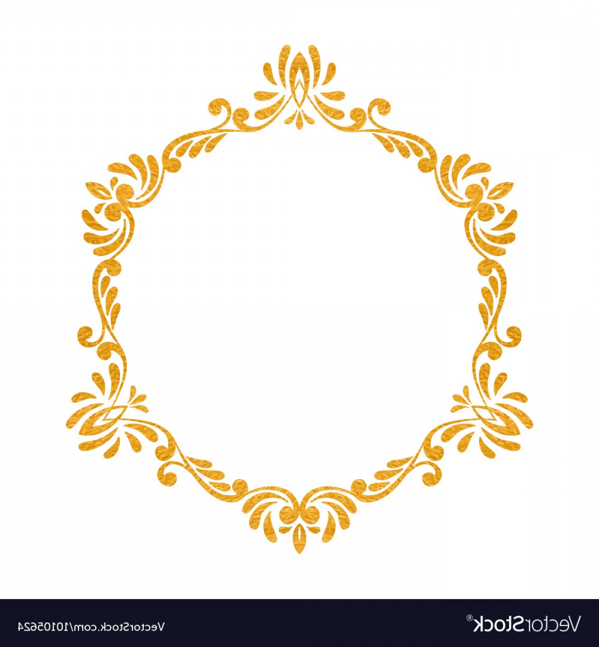1200x1296 Elegant Gold Border Vectors Cqrecords