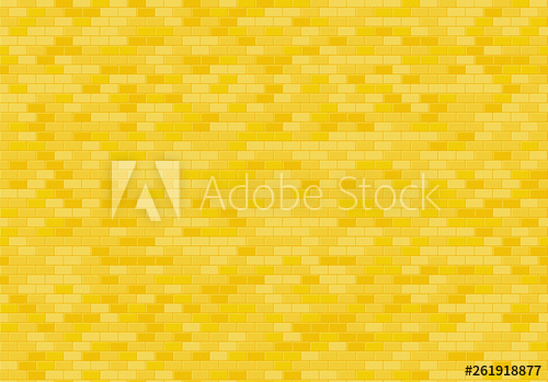 500x349 Gold Brick Wall Background Yellow Bricks Texture Seamless Pattern