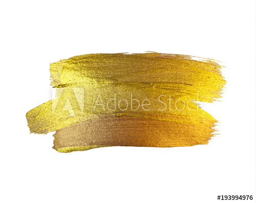 Gold Texture Paint Stain Illustration Hand Drawn Brush Stroke 500x398 Gold Texture Paint Stain Illustration Hand Drawn Brush Stroke