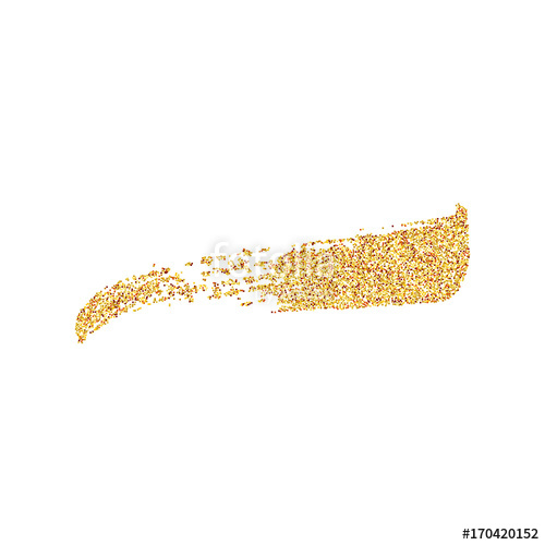 Gold Glitter Brush Stroke Illustration Of Hand Drawn Gold Brush 500x500 Gold Glitter Brush Stroke Illustration Of Hand Drawn Gold Brush