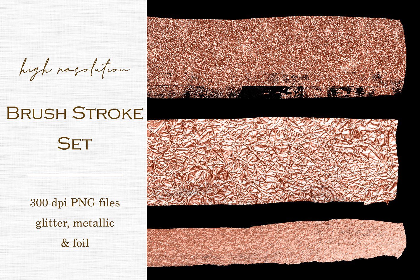 Rose Gold Brush Strokes Clipart 1420x947 Rose Gold Brush Strokes Clipart