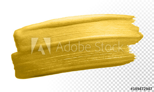 Gold Paint Brush Vector Smear Stroke Acrylic Golden Color Stain 500x300 Gold Paint Brush Vector Smear Stroke Acrylic Golden Color Stain