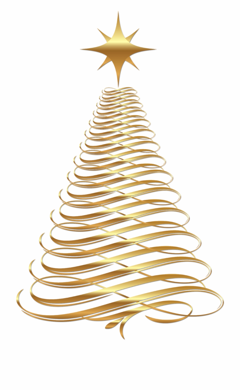 Gold Christmas Tree Vector at Vectorified.com | Collection of Gold ...