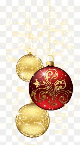260x471 Christmas Ball Golden Ribbon, Christmas Balls, Golden, Colored