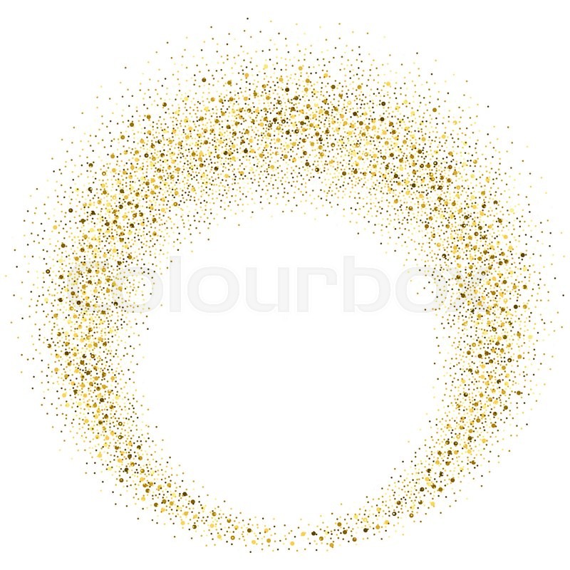 Vector Gold Glitter Circle Abstract Stock Vector Colourbox 800x800 Vector Gold Glitter Circle Abstract Stock Vector Colourbox