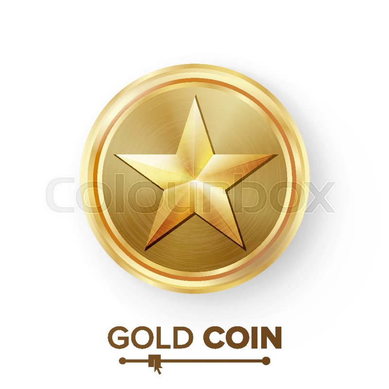 Game Gold Coin Vector With Star Stock Vector Colourbox 800x800 Game Gold Coin Vector With Star Stock Vector Colourbox