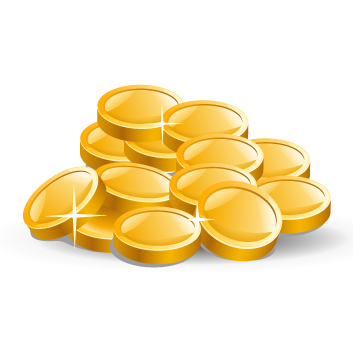 Free Vector Coins Images 353x350 Free Vector Coins Images