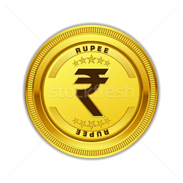Indian Rupee Currency Sign Gold Coin Vector Icon Vector 600x600 Indian Rupee Currency Sign Gold Coin Vector Icon Vector