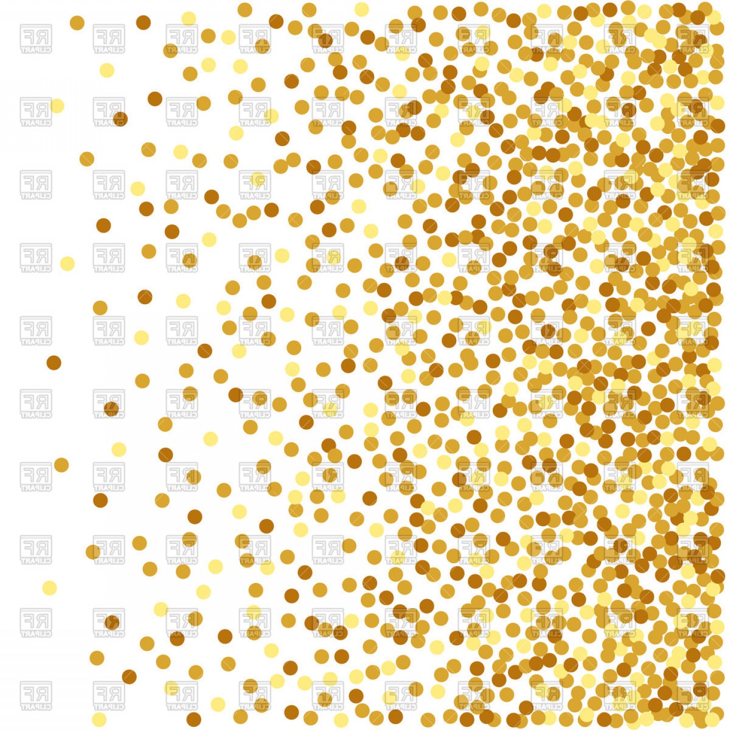Abstract Golden Confetti Background Vector Clipart Handandbeak 1440x1440 Abstract Golden Confetti Background Vector Clipart Handandbeak