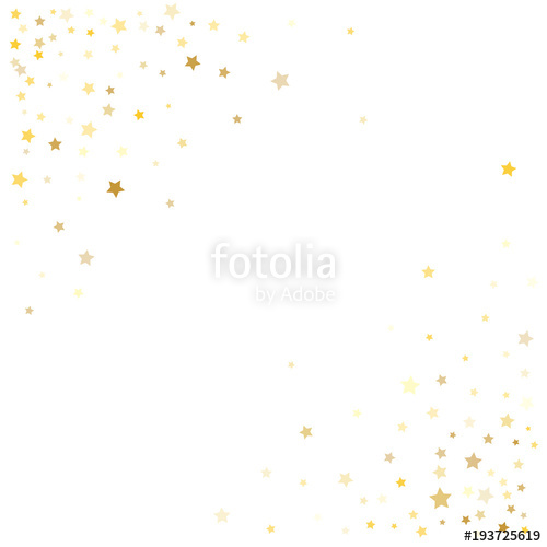 500x500 Gold Confetti Vector Design Premium Christmas, New Year, Birthday