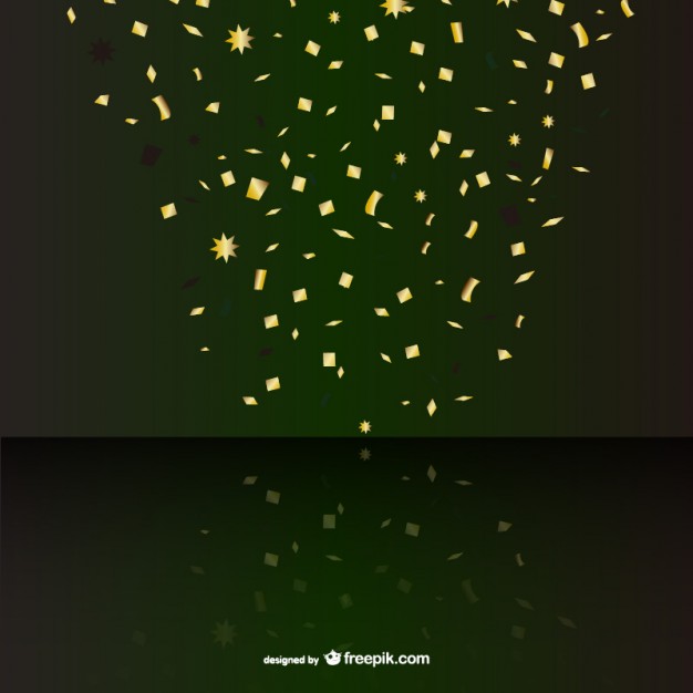 626x626 Golden Confetti Vector Free Vectors Ui Download