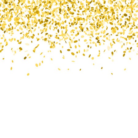 450x450 Abstract Background With Golden Confetti Vector Illustration