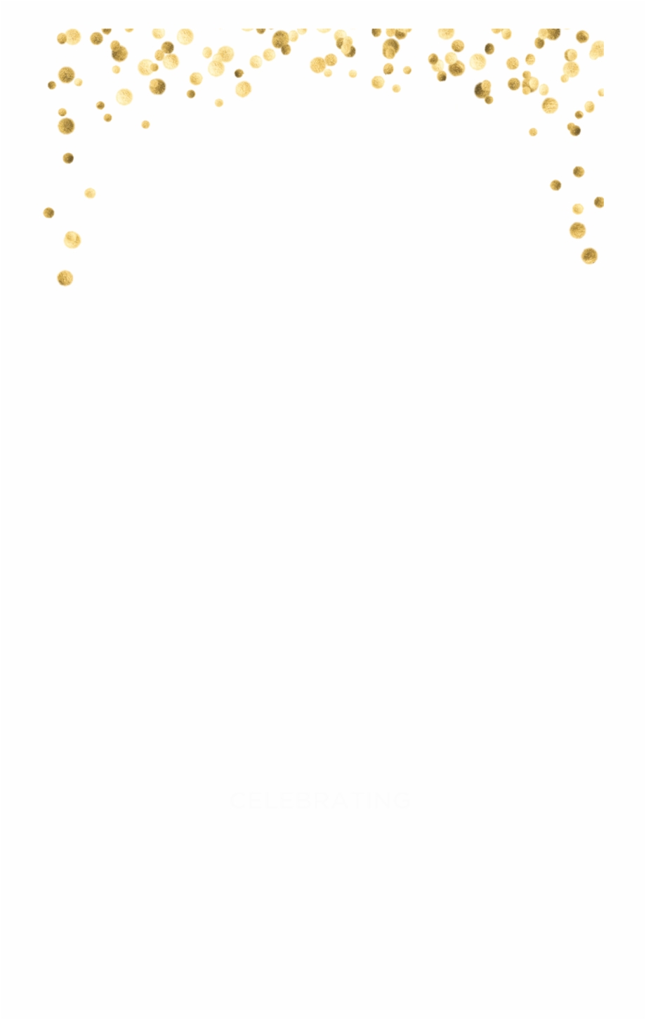 Gold Confetti Vector Free at Vectorified.com | Collection of Gold ...