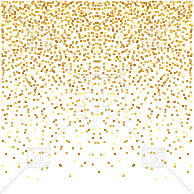 400x400 Abstract Golden Confetti Background Vector Image Of Backgrounds