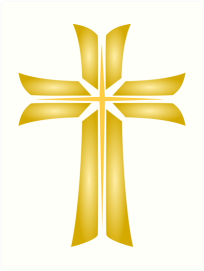 Gold Cross Vector at Vectorified.com | Collection of Gold Cross Vector ...