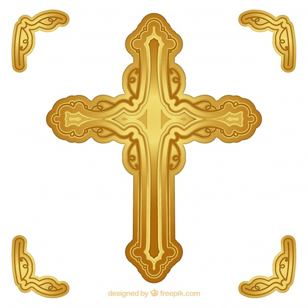 626x626 Golden Cross Vectors, Photos And Free Download