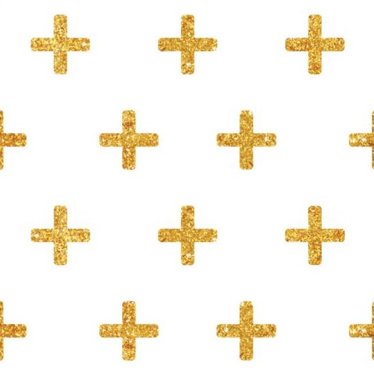539x539 Golden Cross Seamless Pattern Vector Free Download