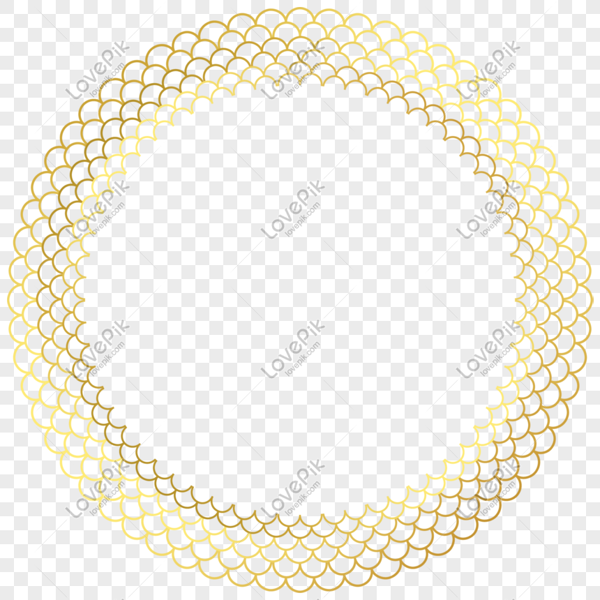 860x860 Golden Cross Vector Border Png Image Picture Free Download