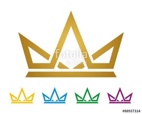 Gold Crown Logo Template Stock Image And Royalty Free Vector 500x400 Gold Crown Logo Template Stock Image And Royalty Free Vector