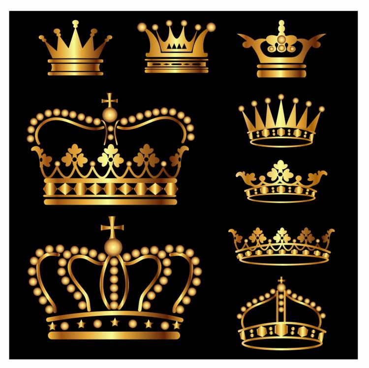 Gold Crown Set 750x748 Gold Crown Set