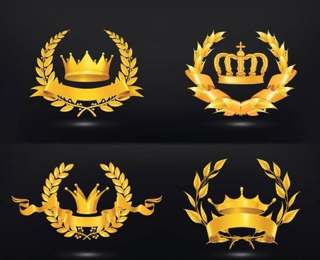 Gold Crown Vector Free Vector Download 453x368 Gold Crown Vector Free Vector Download