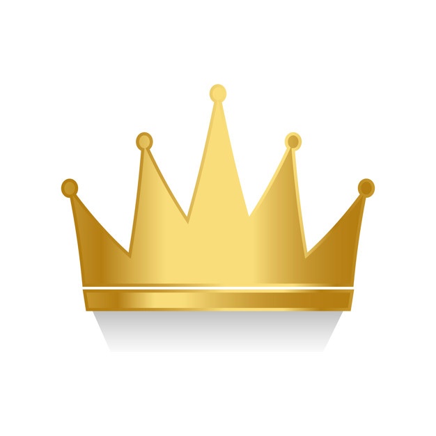 Gold Crown Vector at Vectorified.com | Collection of Gold Crown Vector ...