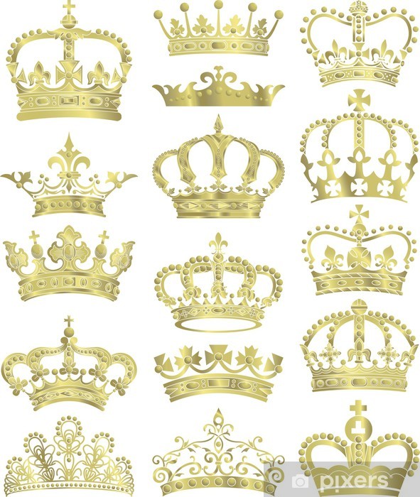 Download Gold Crown Vector at Vectorified.com | Collection of Gold ...