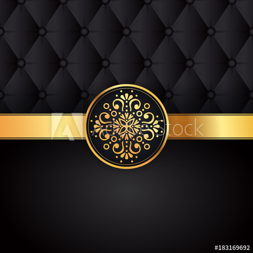 500x500 Gold Black Background Design Vector Sun Indian Pattern Eye