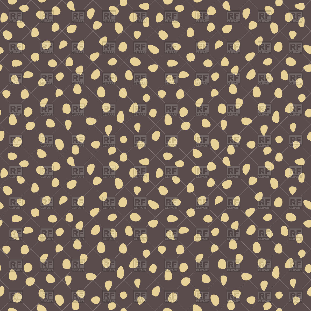1200x1200 Seamless Background With Random Golden Dots Vector Image