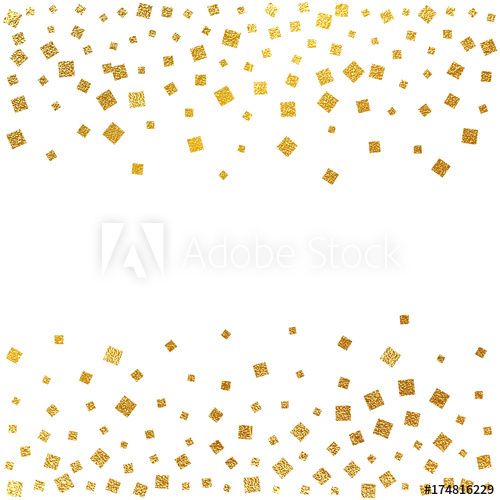 500x500 Festive Explosion Of Confetti Gold Glitter Background Golden