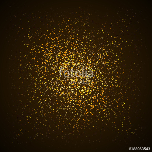 500x500 Shine Gold Dust Vector For Stock Stock Image And Royalty Free