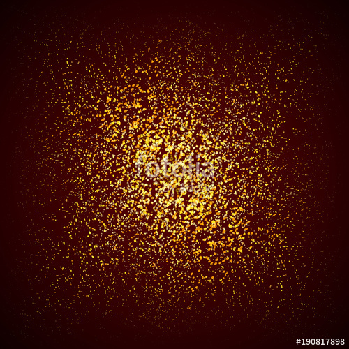 500x500 Shine Gold Dust Vector Illustration Stock Image And Royalty