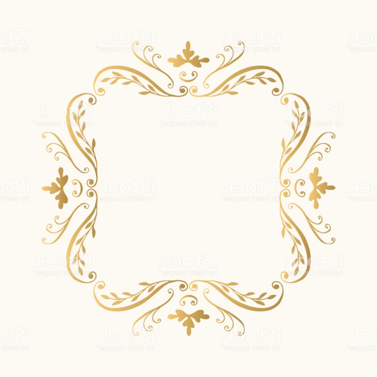 Gold Flourish Vector at Vectorified.com | Collection of Gold Flourish ...