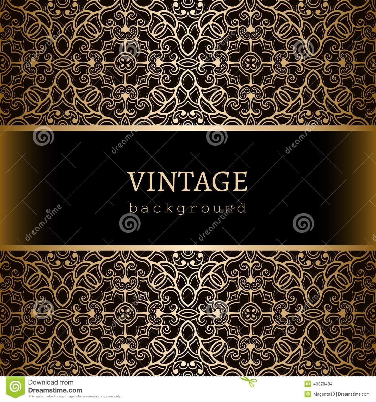 1300x1390 Vintage Gold Frame Border Gold Flourish Vintage Gold Background