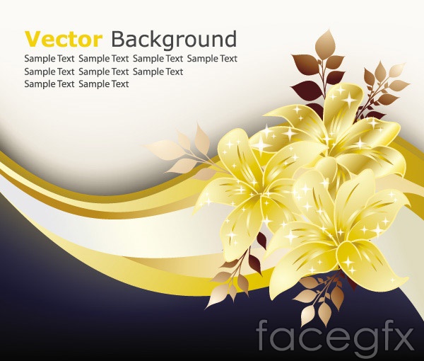 600x510 Golden Flower Vector Over Millions Vectors, Stock Photos, Hd