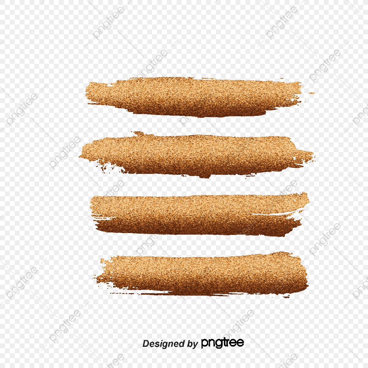 1200x1200 Vector Painted Gold Foil Paint Strokes, Vector, Hand Painted