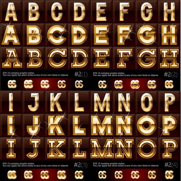 Gold Color Letter Digital Vector Free Download 600x600 Gold Color Letter Digital Vector Free Download