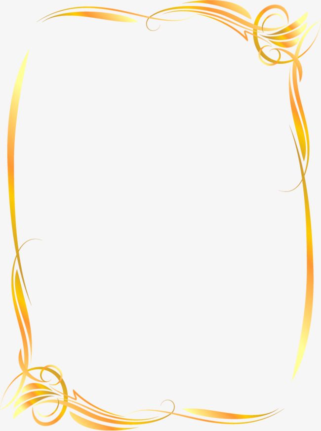 650x873 Ornate Gold Frame Vector, Frame, Border Gold, Border Vector Png