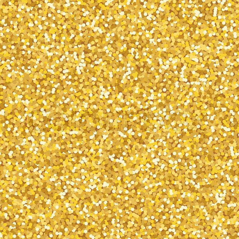 800x800 Golden Glitter Texture Seamless Stock Vector Colourbox