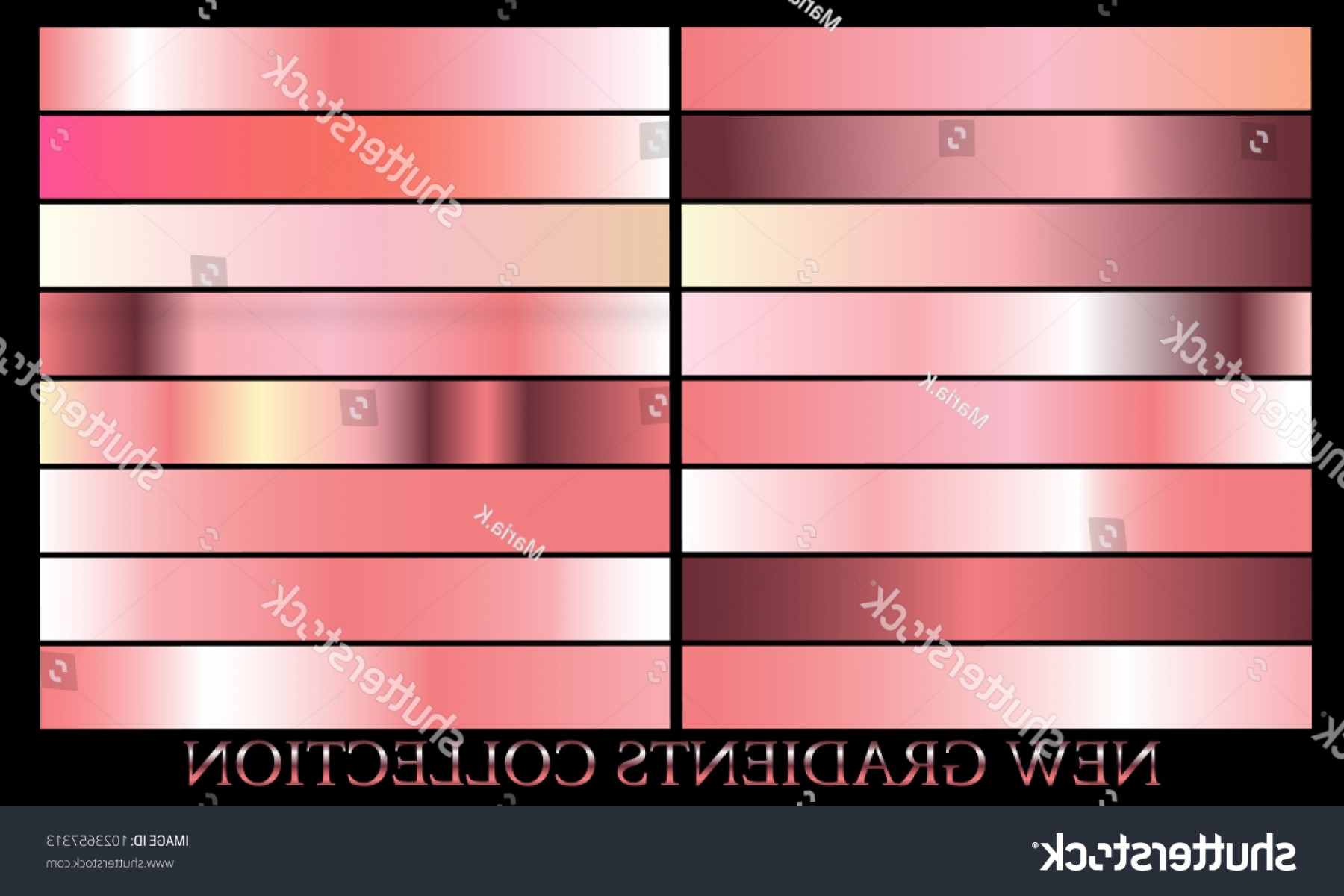 1800x1200 Rose Gold Gradient Set Background Vector Studiogrfx