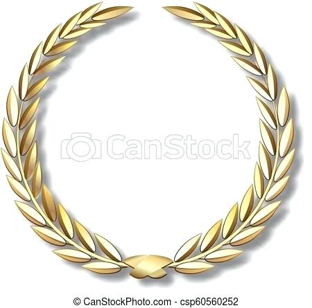 Gold Laurel Wreath Vector With Golden Ribbon Headband Transparent 450x445 Gold Laurel Wreath Vector With Golden Ribbon Headband Transparent