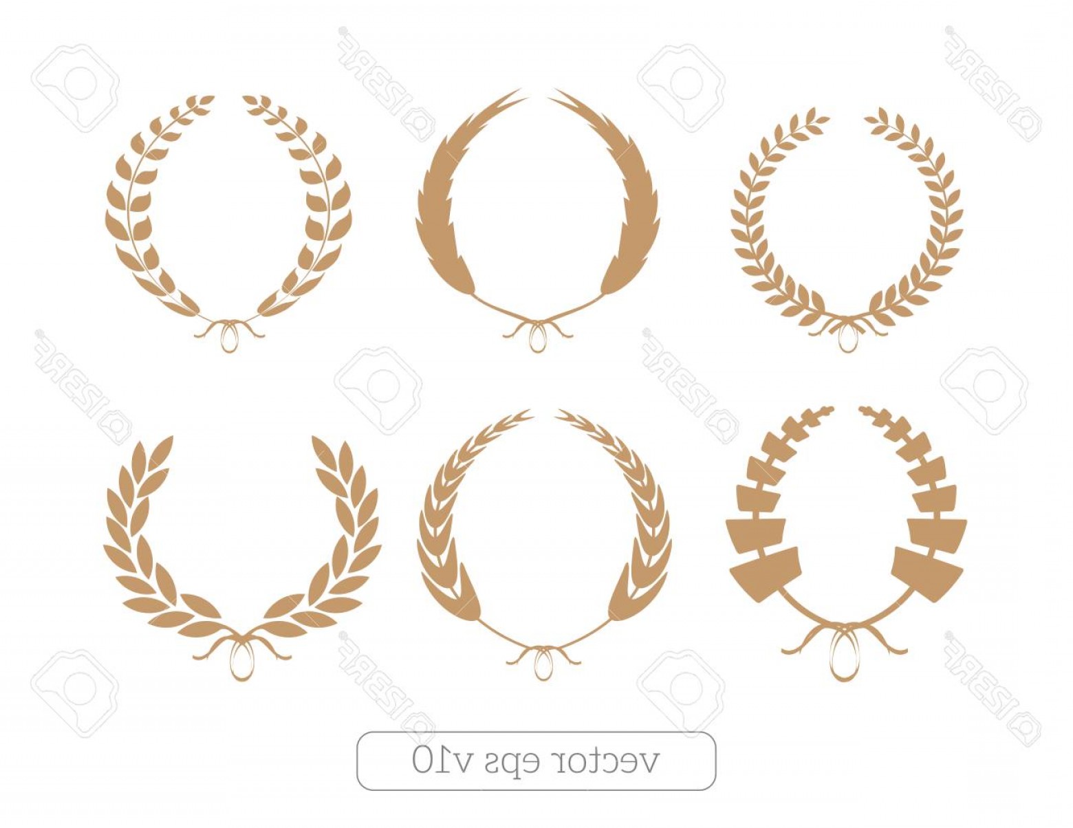Photostock Vector Gold Laurel Wreaths Vector Collection Soidergi 1560x1204 Photostock Vector Gold Laurel Wreaths Vector Collection Soidergi
