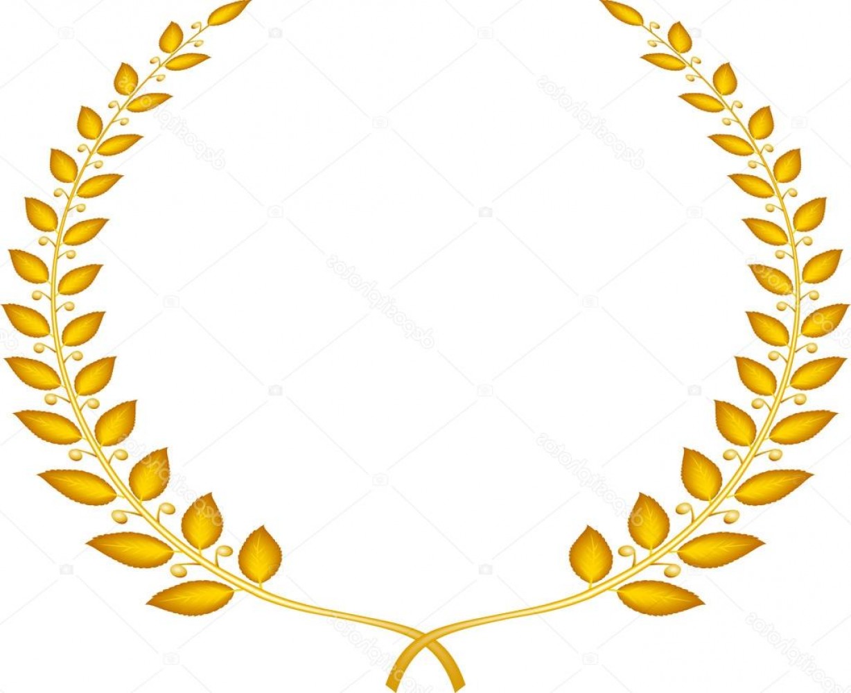 Stock Illustration Vector Golden Laurel Wreath Soidergi 1228x1000 Stock Illustration Vector Golden Laurel Wreath Soidergi