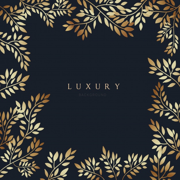 626x626 Golden Leaves Frame Vector Free Download