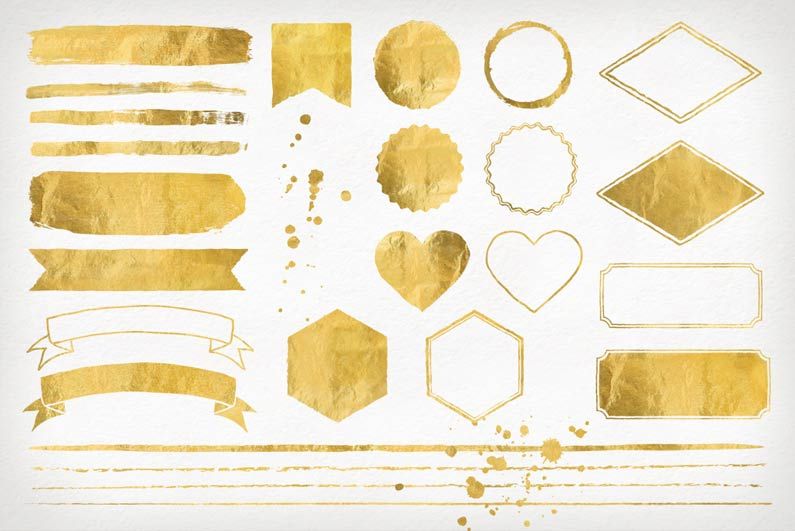 795x531 How To Add Gold Foil Glitter To Your Designs Projects Gold